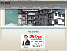 Tablet Screenshot of dgdraft.com